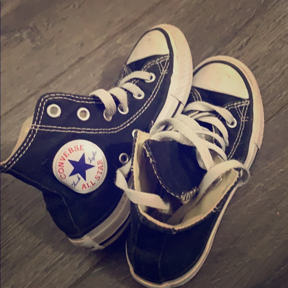 Black High Top Converse